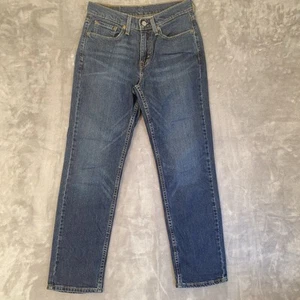 Levi’s 514 Men’s 29x30 Jeans Straight Dark Wash Low Rise Cotton Blend - Picture 1 of 10