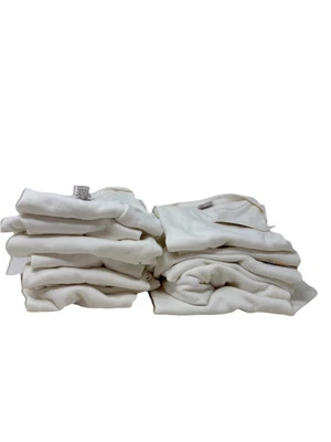 NUEVO CON ETIQUETAS NOS MONAG NIÑOS CAMISETAS BLANCAS TALLA 24 MOS LOTE DE 13 Foto 1 de 4