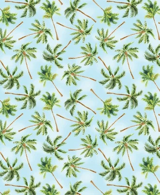 Palmeras azul claro Foto 1 de 2