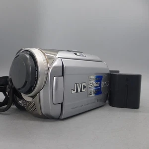 JVC Everio GZ-MG21EK Handheld High Definition HDD Camcorder Silver Tested - Picture 1 of 10