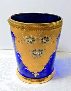 RARE VTG 1940-49 Cenedese Murano VETRI Venetian Glass Champagne Ice Bucket, 9" - Picture 1 of 14