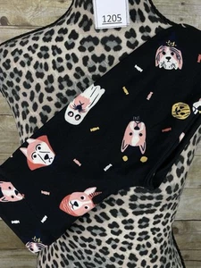 LuLaRoe Kids Leggings S/M Sizes 2-8 ~ NWT~ Kids Small/Medium - Fast Ship - Dogs- - Picture 1 of 2