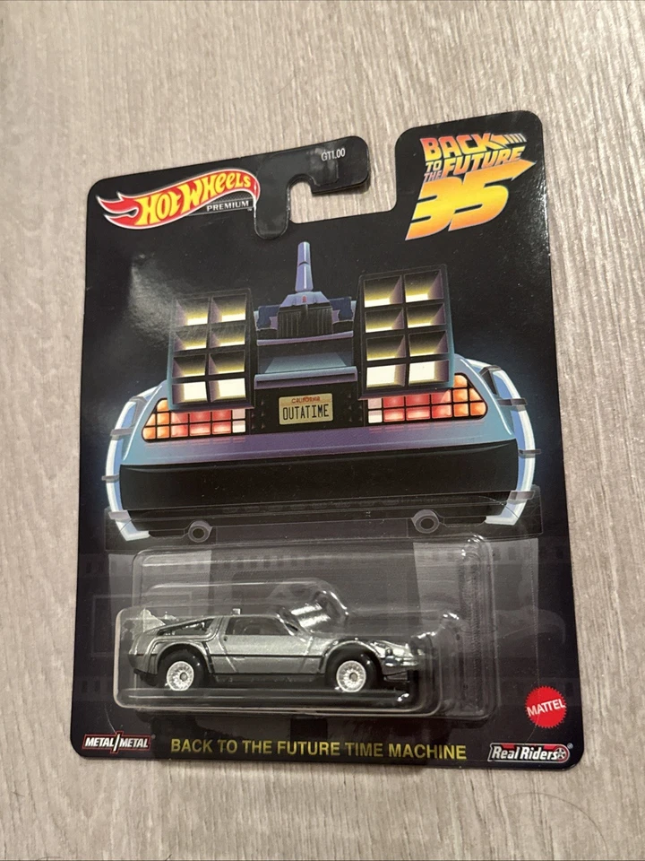 Hot Wheels Back to The Future 35th Anniversary Delorean Time Machine Gtl00