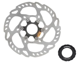 Shimano SLX Centerlock Bremsscheibe 180 oder 203 mm SM-RT70 mit A-Verschlussring - Picture 1 of 3