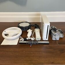Nintendo Wii RVL-001 512MB Home Console - White - Complete Working Bundle + More