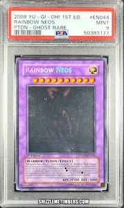 Rainbow Neos EN044 1a Edición Phantom Darkness Ghost Raro PTDN - PSA 9 - Imagen 1 de 2