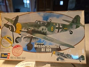 Revell Messerschmitt Bf109 #H-33 1:48 Model Kit CIB ~ T601 FACTORY Sealed - Picture 1 of 1