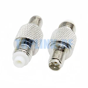 10x SMA Female to FME Female Jack Straight Adapter RF Coax Coaxial Connector - Picture 1 of 6