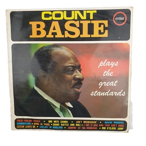 Count Basie - Count Basie Plays Great Standards 33 RPM Vinyl LP Record, Jazz - Picture 1 of 6