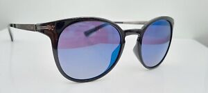 Police Look Black 1 S1955 Black Round Sunglasses Italy FRAMES ONLY