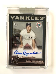 Bobby Richardson 2004 Topps Retired Signature Autographs #BR New York Yankees - Picture 1 of 2