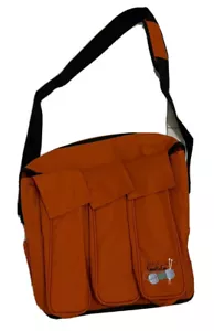Good to Go Eagle Craft Knitting Bag 13”H x 15”W Strong Canvas Zipper Tote Bag - Picture 1 of 12