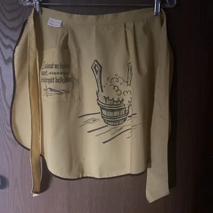 Vintage  Finnish  Half Apron - Picture 1 of 4