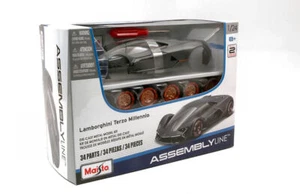 Maisto LAMBORGHINI TERZO MILLENNIO 2020 SILVERGUN KIT 1:24 - Foto 1 di 1