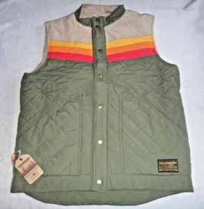 Yo Colorado Men's Summit Reversible Vest PINE SUNSET SAND SIZE M - Picture 1 of 7