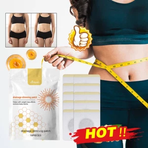 Bee Lymphatic Drainage and Slimming Patch for Women & Men Body Slim HOT- - Foto 1 di 15