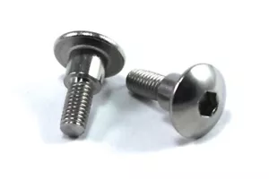 2x Fairing Stainless Bolts Screws m5 x 16mm 6mm Shoulder Step Allen Key Honda - Picture 1 of 3