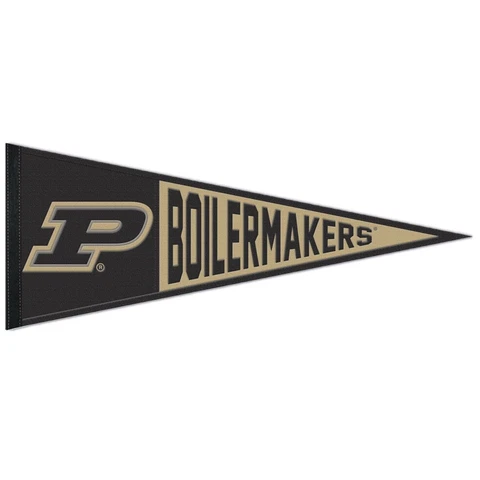 Purdue Boilermakers Wool Pennant - 13"x32" Cover