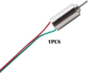 1 Stück 4 x 12 mm 66000 U/min kernloser Gleichstrommotor 1,5-3,7 V für RC Flugzeug Zum Selbermachen Spielzeug - Bild 1 von 5