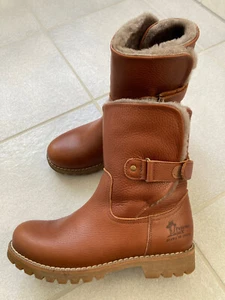 Panama Jack 36 Felia Igloo Stiefel Leder Lammfell neuwertig - Bild 1 von 7