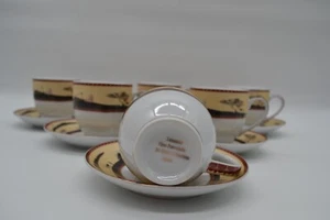 Yamasen Fine Porcelain 24 Gold Collection Japan 6 Teiliges Kaffeeservice - Bild 1 von 14