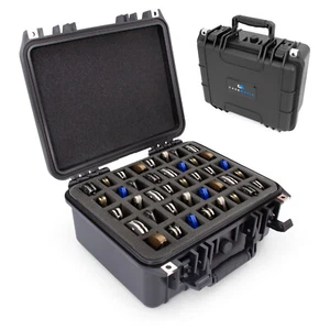Casematix 40 Folding Knife Case – Waterproof Pocket Knife Storage Box Organizer - Picture 1 of 13