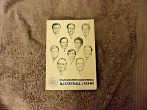 1983-84 SEC BASKETBALL MEDIA GUIDE Yearbook 1984 KENTUCKY FINAL4 CHARLES BARKLEY - Picture 1 of 24