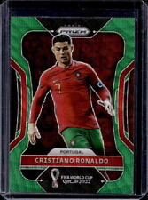 2022 Prizm World Cup Cristiano Ronaldo Green Wave Prizm #175 Portugal