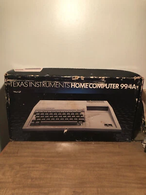 Texas Instruments TI 99/4A Computer W/ Original Box - Untested - Image 1 of 4