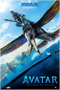 Póster de la película Avatar 2 - El camino del agua 2022 - Alternativo #3 - James Cameron - Imagen 1 de 6