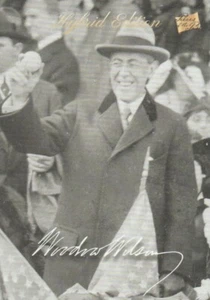2018 Bar Pieces Past Hybrid Edition Base Card 12 Woodrow Wilson 12 Baseball - Picture 1 of 1