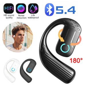 Neu Bluetooth 5.4 Headset Wireless Ohrhörer Ohrhörer Stereo Kopfhörer Ohrbügel - Bild 1 von 26