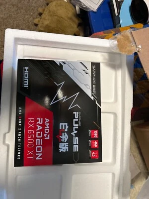 SAPPHIRE AMD Radeon RX 6500 4GB GDDR6 Graphics Card (‎11314-01-20G) - Image 1 of 2