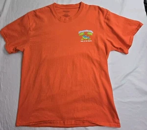 Jimmy Buffett Shirt Mens Large Orange Lake Of Ozarks Tee Parrot Printed Party - Picture 1 of 7