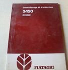 Guide d usage et d entretien 3450 LAVERDA FIATAGRI  Français 1983