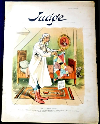 Judge, New York, March 3, 1894–Vol. 26, No. 646, Political Satire, Magazine. - Image 1 of 4