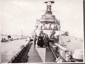 VINTAGE PHOTOGRAPH 1927 MARITIME NAVY BATTLESHIP CALIFORNIA SAN DIEGO OLD PHOTO - Picture 1 of 1