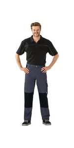 PLANAM Bundhose Canvas 320 Größe 50 grau/schwarz - Bild 1 von 2