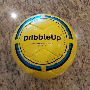 Balón de fútbol inteligente Dribble Up talla 4 aplicación habilitada entrenamiento SOLO PELOTA AMARILLA  - Imagen 1 de 11