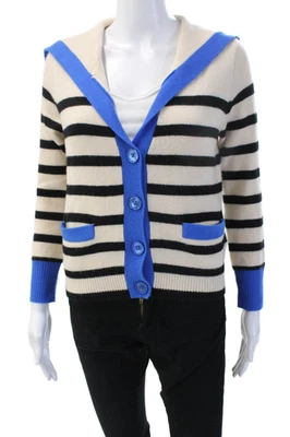 Cárdigan J Crew para mujer 100 % cachemir beige cuello en V botón talla XS Foto 1 de 4