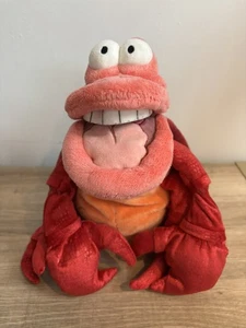 Disney Store Exclusive The Little Mermaid ‘Sebastian’ Crab Soft Plush Toy VGC - Picture 1 of 7