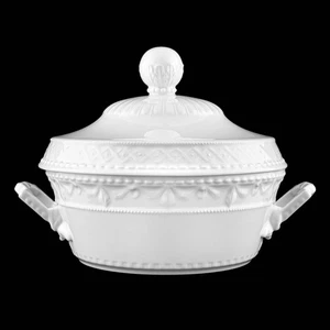 Schüssel mit Deckel 1,5 Liter - TOP - Kurland Weiss - KPM - Bild 1 von 1