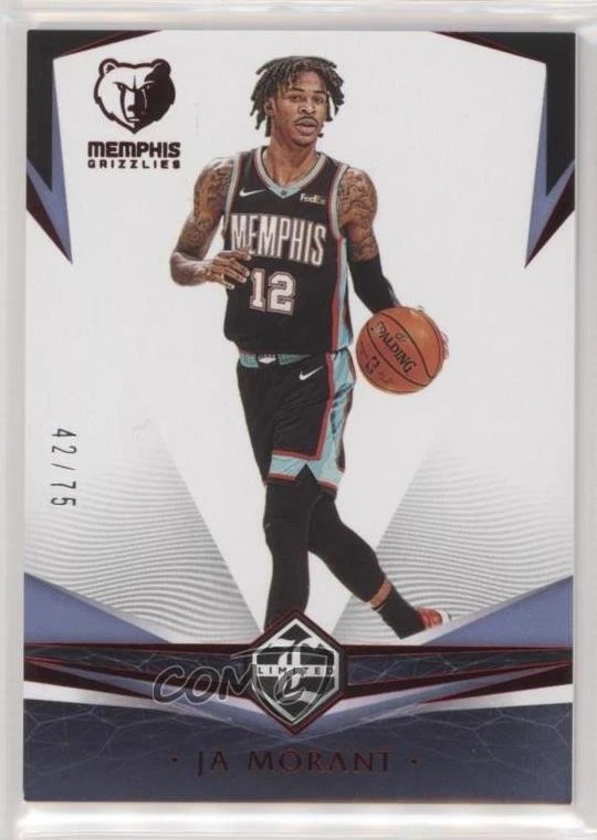 2020-21 Panini Chronicles Limited Red /75 Ja Morant #371 - Image 1 of 2