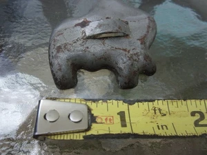 Vtg. Children's Tin? Metal Kitchen Utensil Set Tiny Buffalo ?? Cookie Cutter - Picture 1 of 3