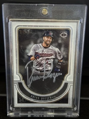 2018 Topps Museum Collection FRAMED AUTO Brian Dozier - /15 - Image 1 of 2