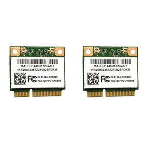 2X Atheros AR5B95 AR9285   Card 2.4G 150Mbps PCI-E Half-Height Built-in 3215 - Picture 1 of 9
