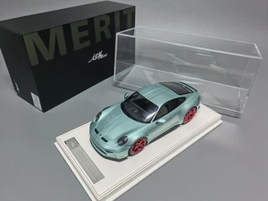 IVY Merit 1/18 Porsche 911 (992) S/T ST Resin Green 15pcs No Minichamps No Norev - Picture 1 of 7