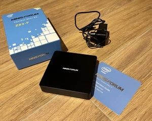 Mini PC Minis Forum Z83-F Intel Atom 4 GB RAM 32 GB SSD Win10 WLAN Bluetooth HDMI - Foto 1 di 7