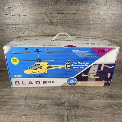 E-Flight Blade Cx RC Helicopter 4 Channel Ppm Transmitter Remote Heli - NEW - Image 1 of 4