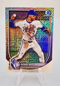 Bobby Witt Jr. Mojo Refractor 2025 Bowman Chrome Baseball #7 Kansas City Royals - Picture 1 of 2